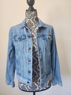 Lucky Brand Light Blue Denim Jean Jacket